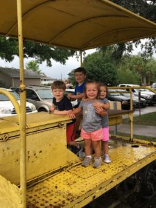Vacationing with kids and mom friends