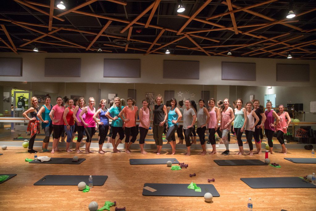 Birmingham Moms Blog Besties at the Barre