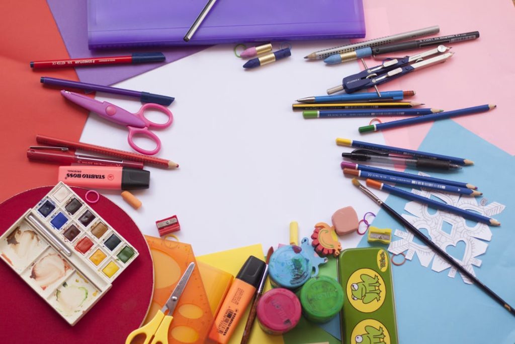 Kindergarten . . . ready or not, here we come - school supplies