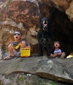 Hiking with dogs and kids