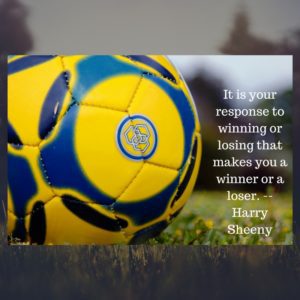 Disappointment and Sportsmanship - response to winning or losing