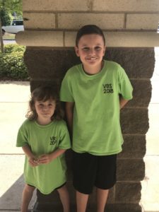 Chores for kids - at 9 and 4, they're old enough to help!