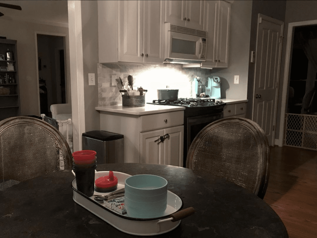 Easy breakfast ideas - set dishes out the night before