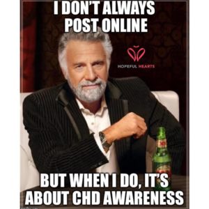 Chronicles of a heart mom - spreading awareness during heart month