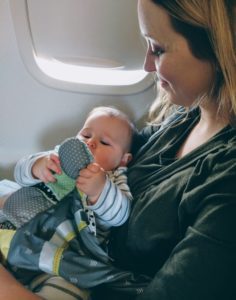 Tips for flying with a baby - be prepared, be comfortable, be flexible