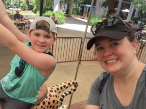 No makeup at the zoo