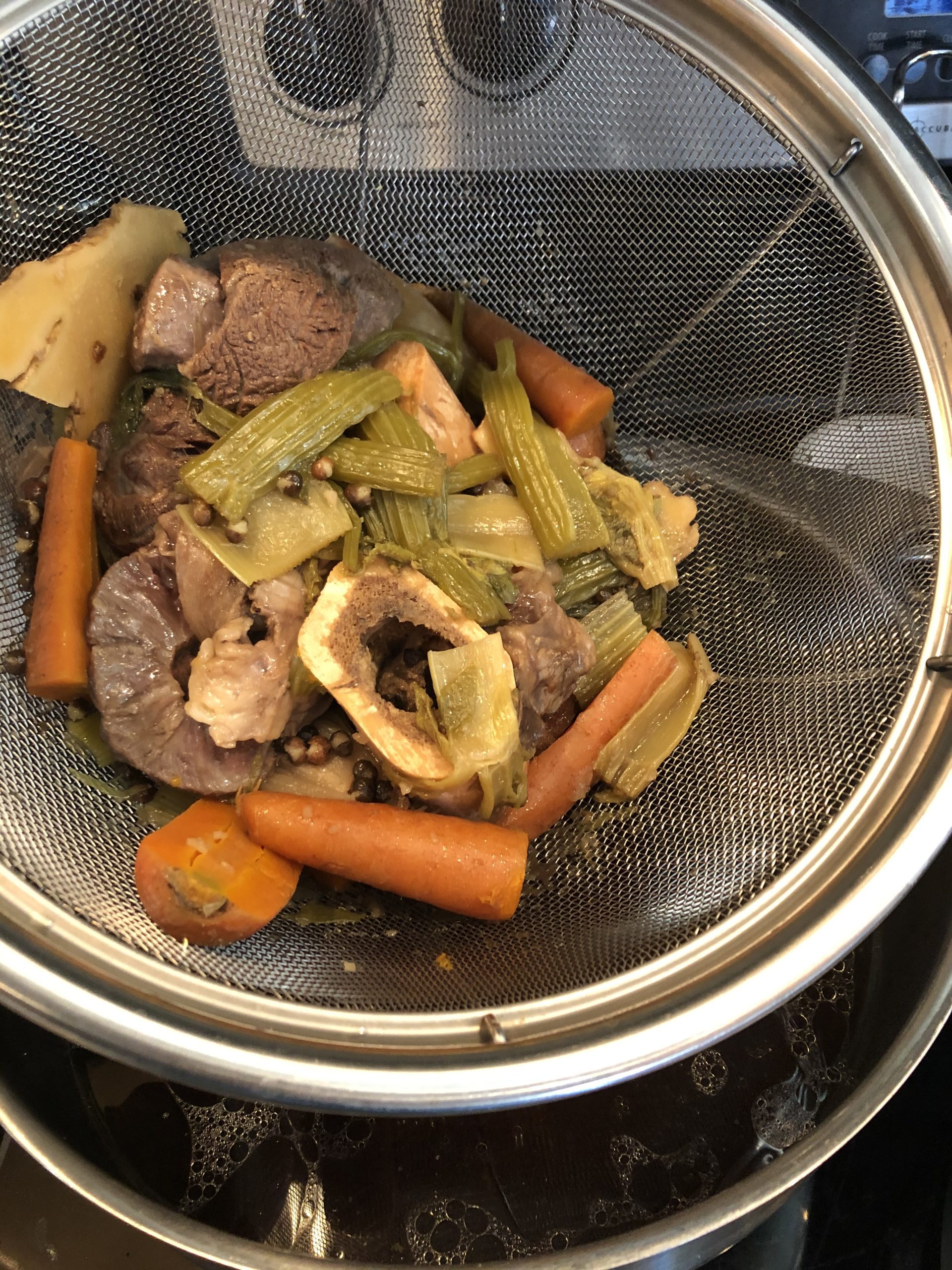 Make stock in the instant pot - it is a game changer.