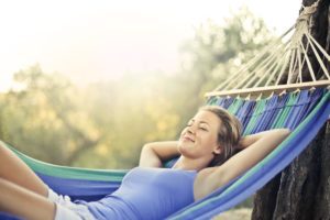 Use the social distancing caused by the coronavirus pandemic to relax.