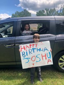 Celebrate a birthday during quarantine with a parade!