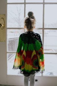 leaving house with kids