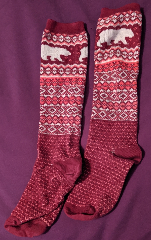 what to pack in your hospital bag when having twins - socks!