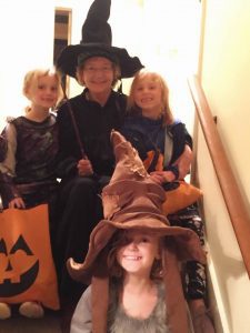 Monster-in-law . . . only on Halloween!