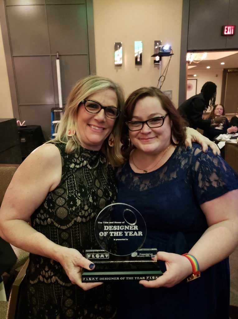 Rainbow Balloon Company wins awards for their beautiful balloon art!