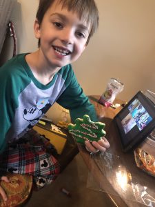 Quarantine at home - virtual school for my kindergartner!