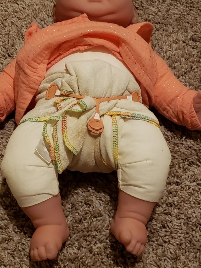 modern cloth diapering - no safety pins needed!