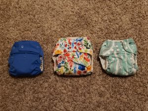 cloth diapering - there are multiple styles to choose from