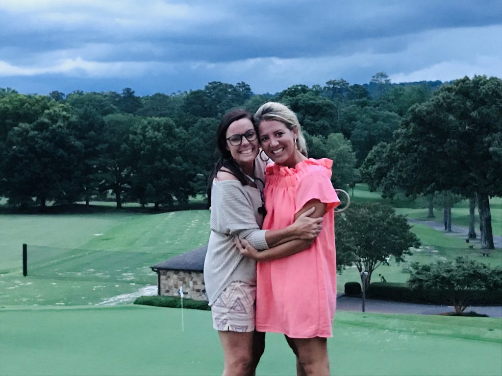 Strong girlfriends are a great support system through life's storms. 