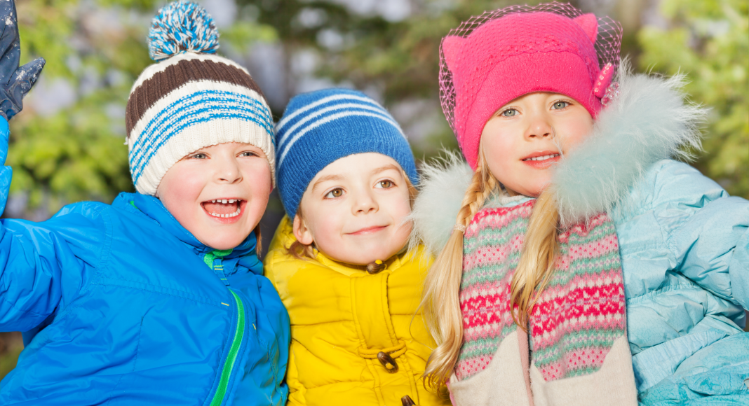 dressing kids for cold weather