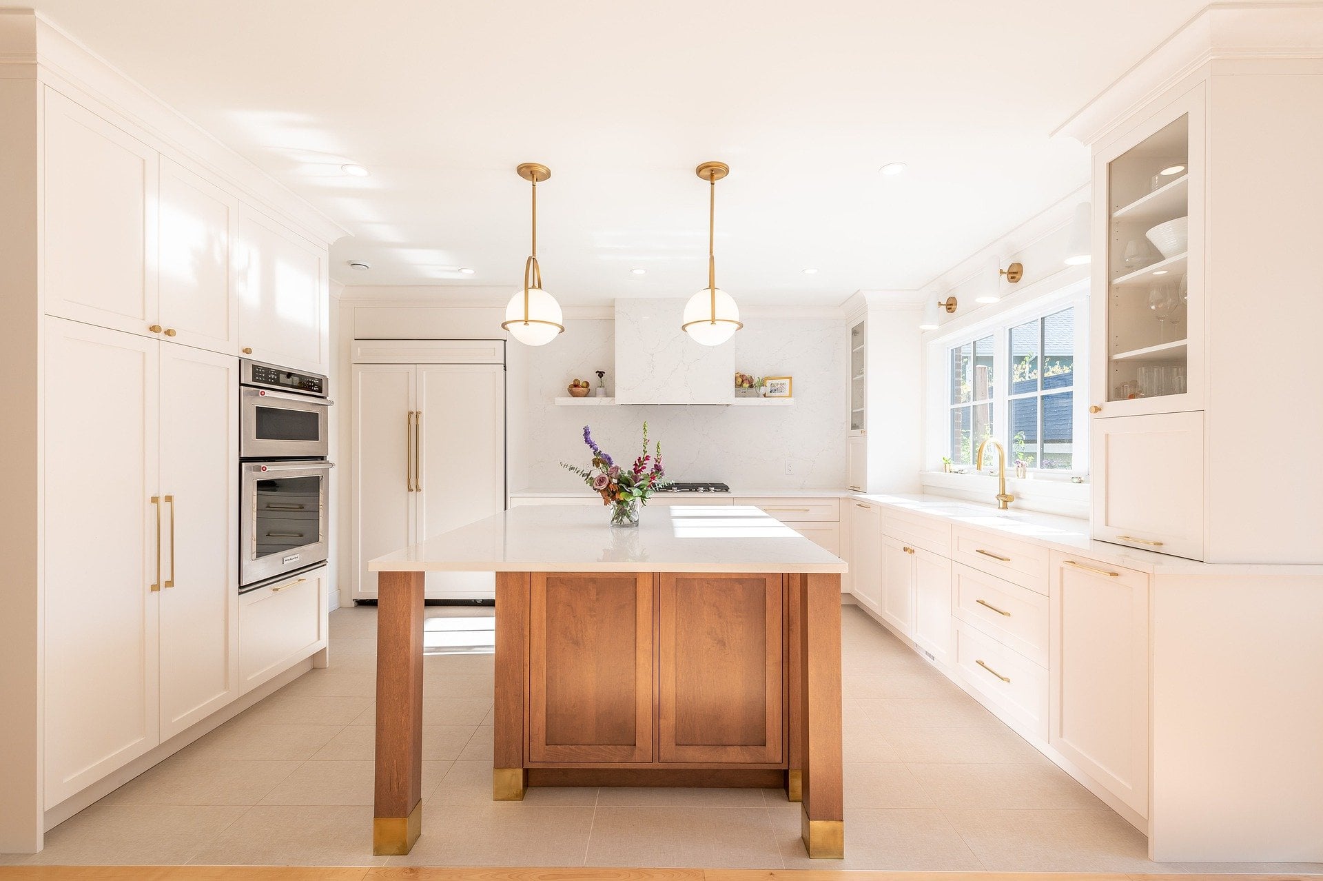 thoughts on keeping a home - make sure your kitchen is clean at night!
