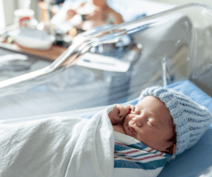 Newborn Rooming-In with Mom
