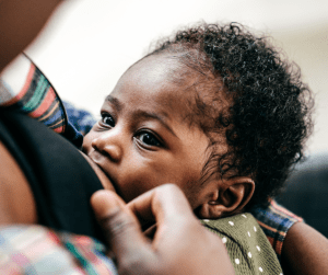 Mom Breastfeeding Baby