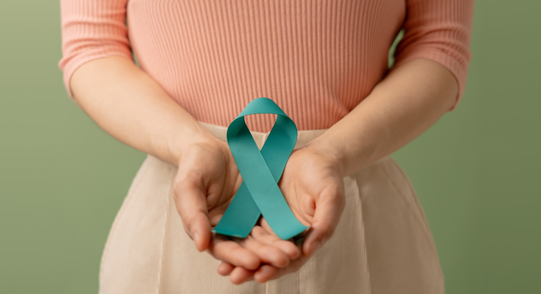 Cervical Cancer awareness ribbon 