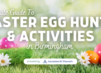 Easter egg hunts and events in Birmingham, Alabama