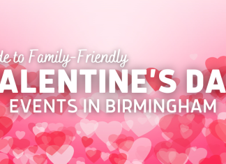 Family friendly Valentine's Day events in Birmingham, Alabama