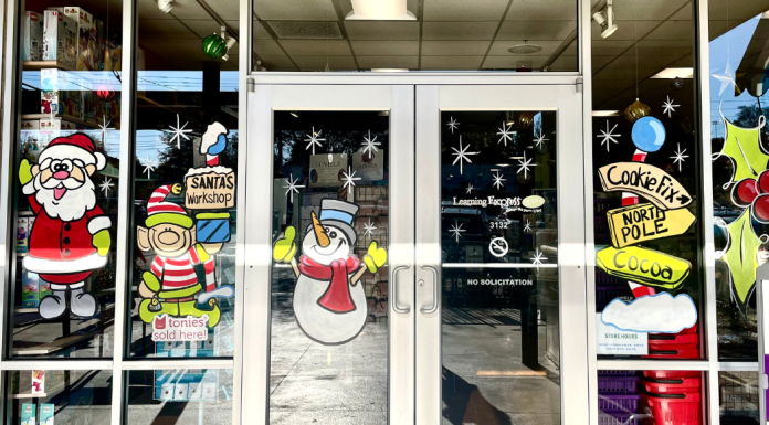 40+ Places to Enjoy Holiday Window Art in Birmingham