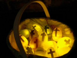 Light-Up Easter Eggs