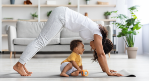 at-home workouts for moms