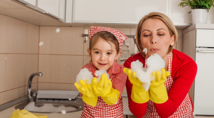 spring cleaning kids