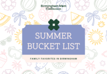 Birmingham Summer Bucket List 2026 | 100 Things to Do with Kids (+ Free Printable) Summer Bucket List